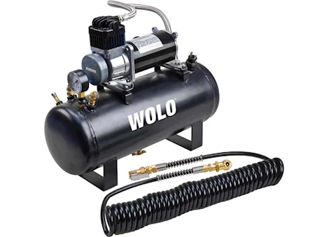 Wolo Manufacturing Corp. Tornado tank & compressor hd high-pressure compressor 2.55 cfm & 2.5 gallon tank Main Image