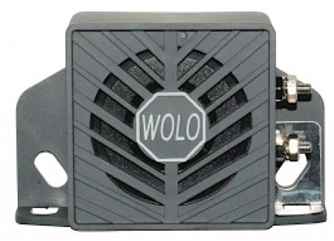 Wolo Manufacturing Corp. Electronic back-up alarm white noise(pulsing "psss - psss" sound) 12-24 volts dc 97 db Main Image