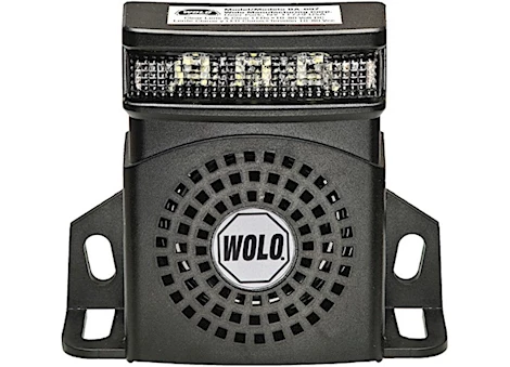 Wolo Manufacturing Corp. Pro-tec plus 97 decibel back-up alarm w/single flash Main Image