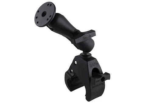 Ram mounts tough-claw large clamp double ball mount w/ round plate Main Image